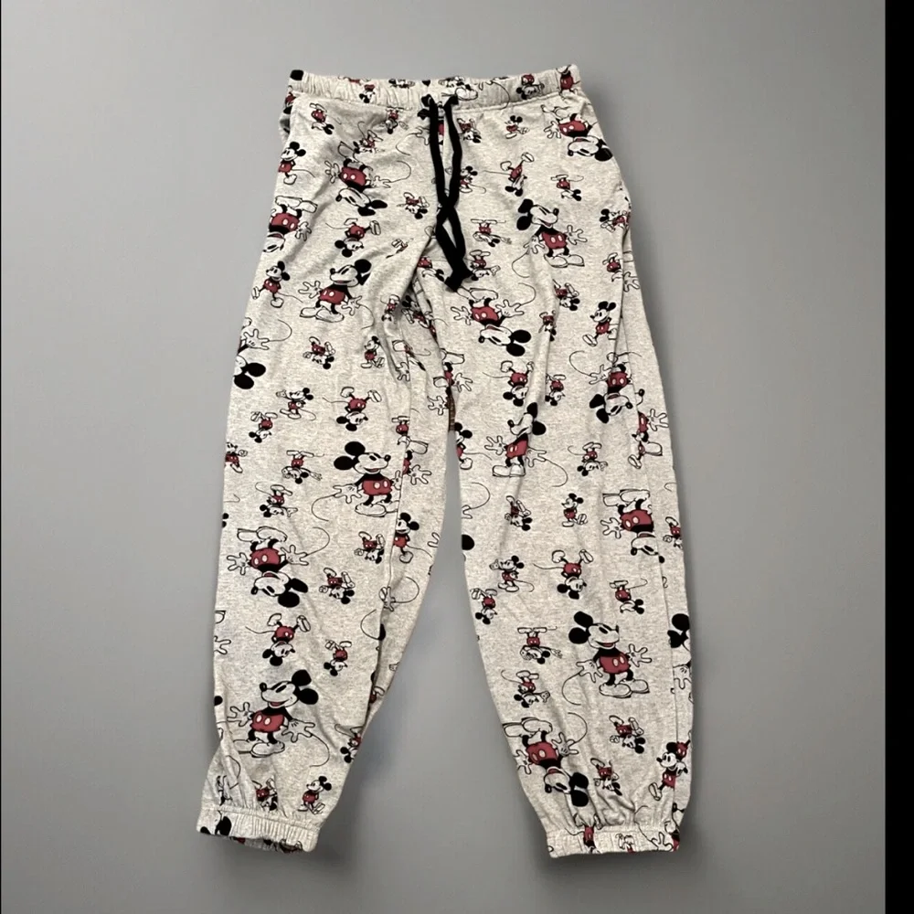 Disney WarnerBrothrs Rayon 2Pc Mickey Mouse LS Top  & Pocket Pant lounge Outfit - Picture 11 of 16